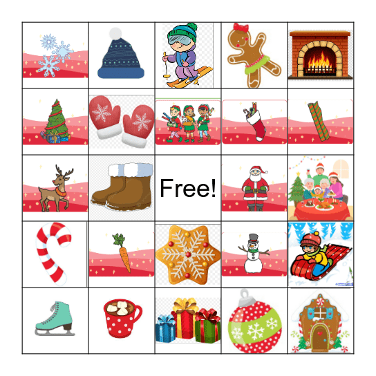 WINTER BINGO Card