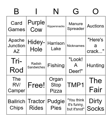 Grandpa Christmas Bingo 2023 Bingo Card