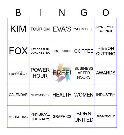 CHAMBER BINGO Card