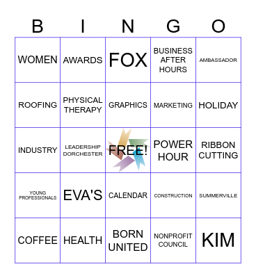 CHAMBER BINGO Card