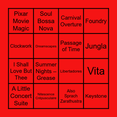 MUZIEKRONDE - VH MUZIEK Bingo Card