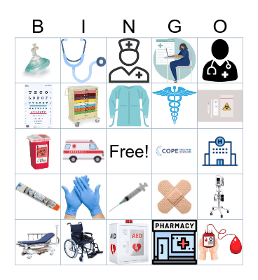 MEDICAL BINGO Card