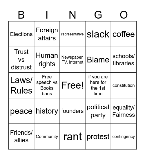 HMASDC Bingo 12/15/2023 Bingo Card