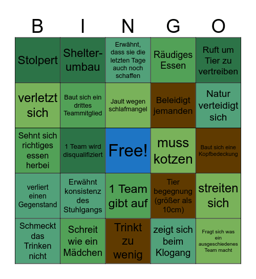 7vsWild SUFFBINGO Card