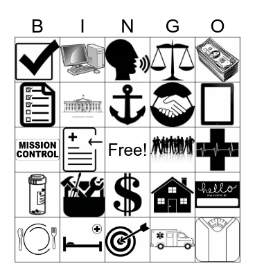 NCO Bingo Card