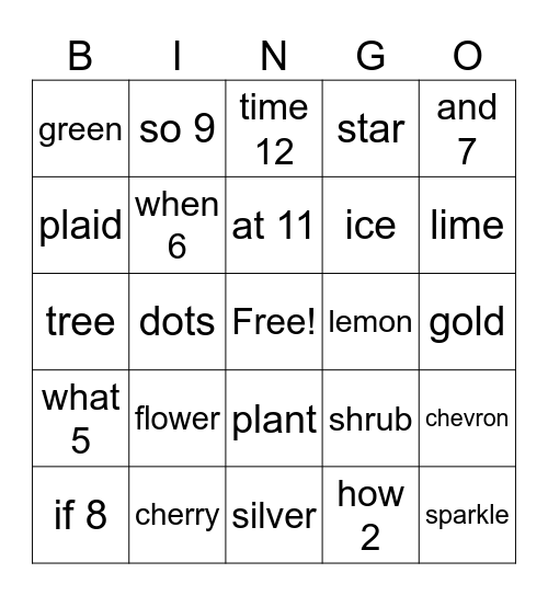 meeting Bingo Card