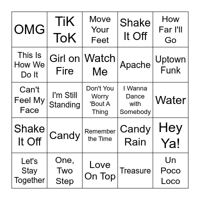 Kent Meridian Vibe Bingo Card