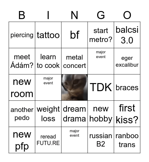 2024 Bingo Card