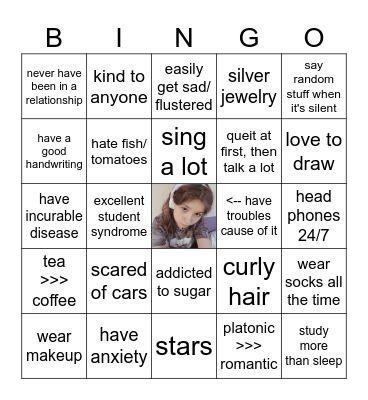 tori coded bingo Card