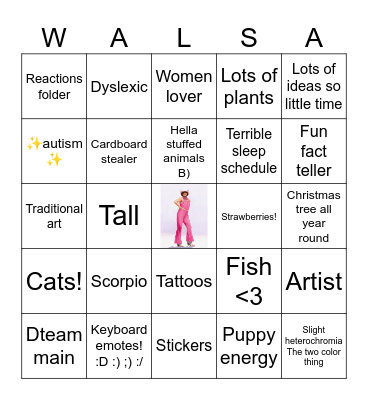 Doodlez Bingo :D Bingo Card