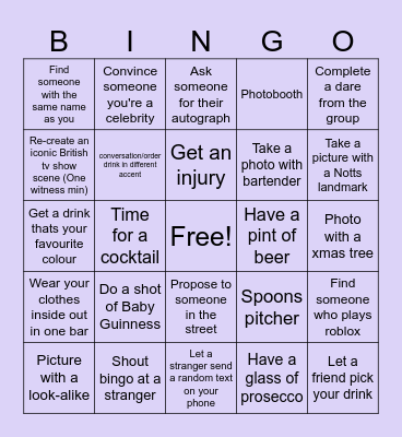 Christmas Bingo 2023 Bingo Card