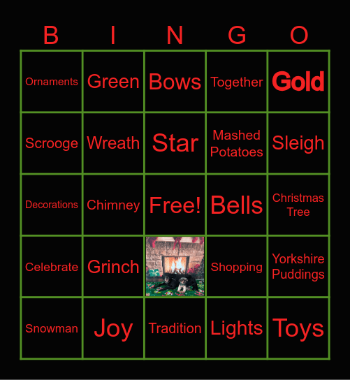 Denise’s Family Christmas Bingo 2023 Bingo Card