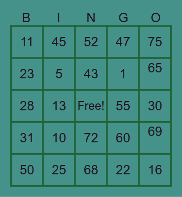 HAPPY NA BIRTHDAY MO PA Bingo Card