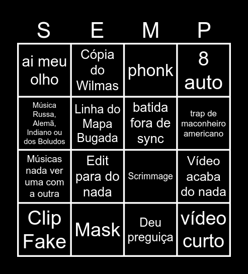 COMUNIDADE DE BOLAS Bingo Card