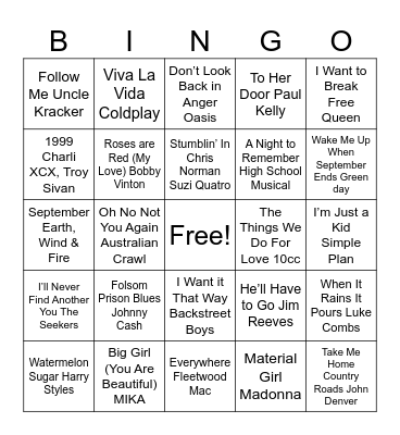 Christmas Bingo 2023 Bingo Card