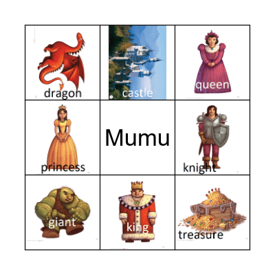 Story Time Bingo Card