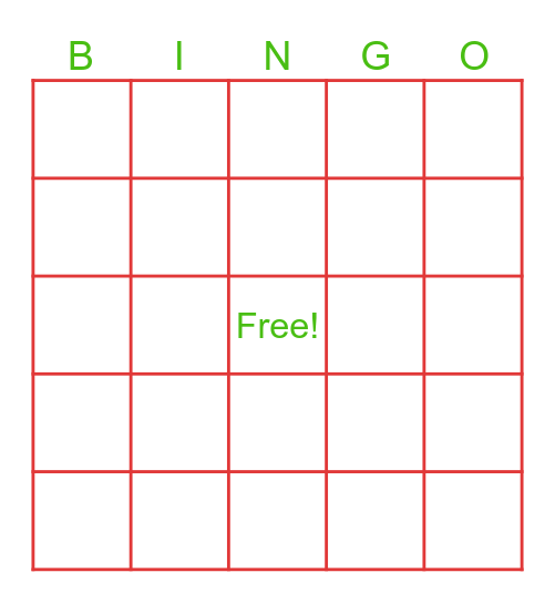 1-100 BINGO Card