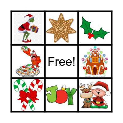 Christmas Bingo Card