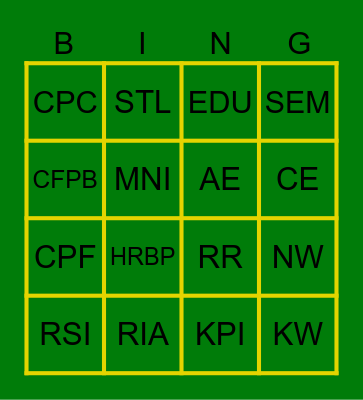 MMM...ALPHABET SOUP! Bingo Card