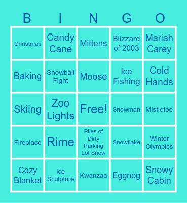 BLIZZARD BINGO Card