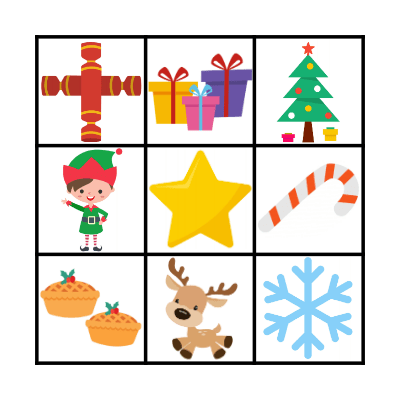 Christmas Bingo Card