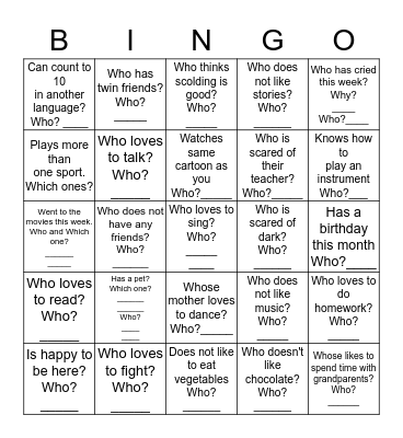Sahasraa_ Get to know Bingo Card