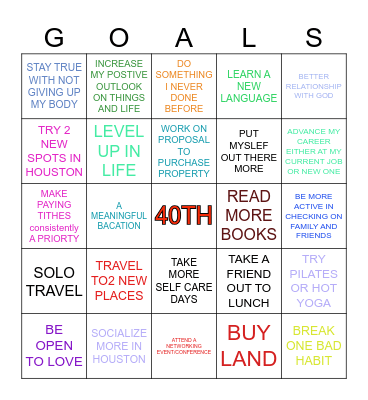 2024 Bingo Card