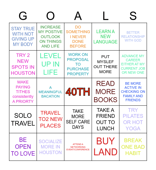 2024 Bingo Card