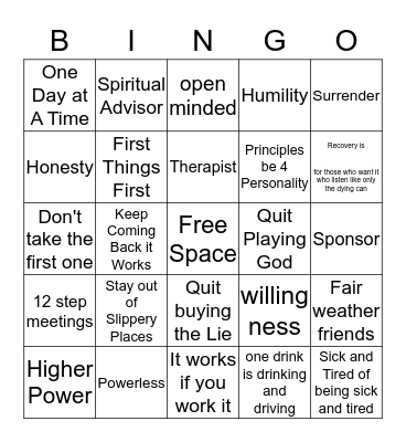 Kingdom Builders Bingo Card