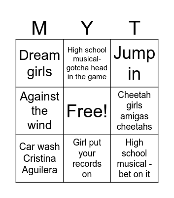 Est. 2002 :) Bingo Card