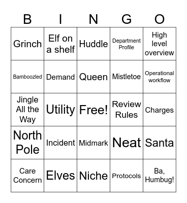 2023 Amb Support Bingo Card