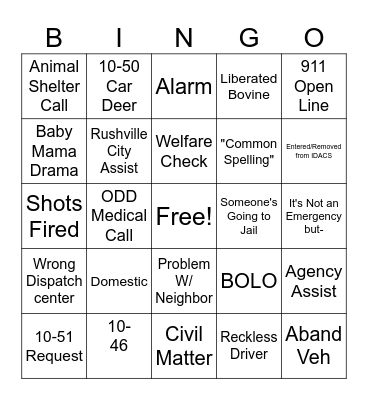 Christmas Bingo Card