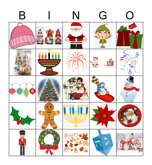 Happy Holidays with Harr Travel! Bingo Card