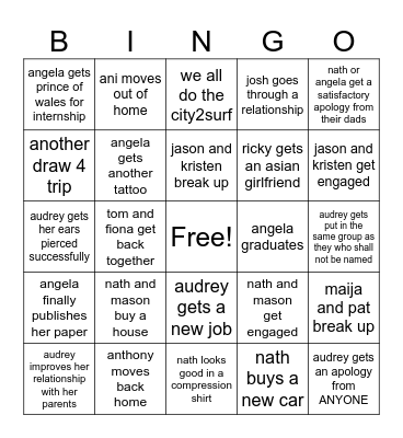 ✨2024✨ Bingo Card