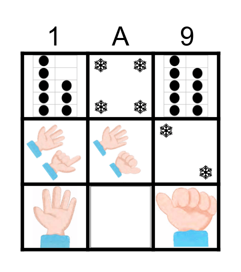 TOMBOLA Bingo Card