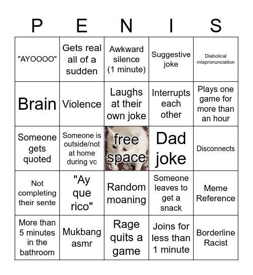 slaatamrt tajndk part 2 VC Bingo Card
