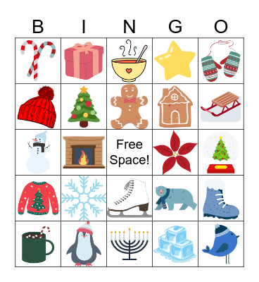 Holiday Party Bingo! Bingo Card