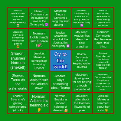 Parents say what? Bingo Card