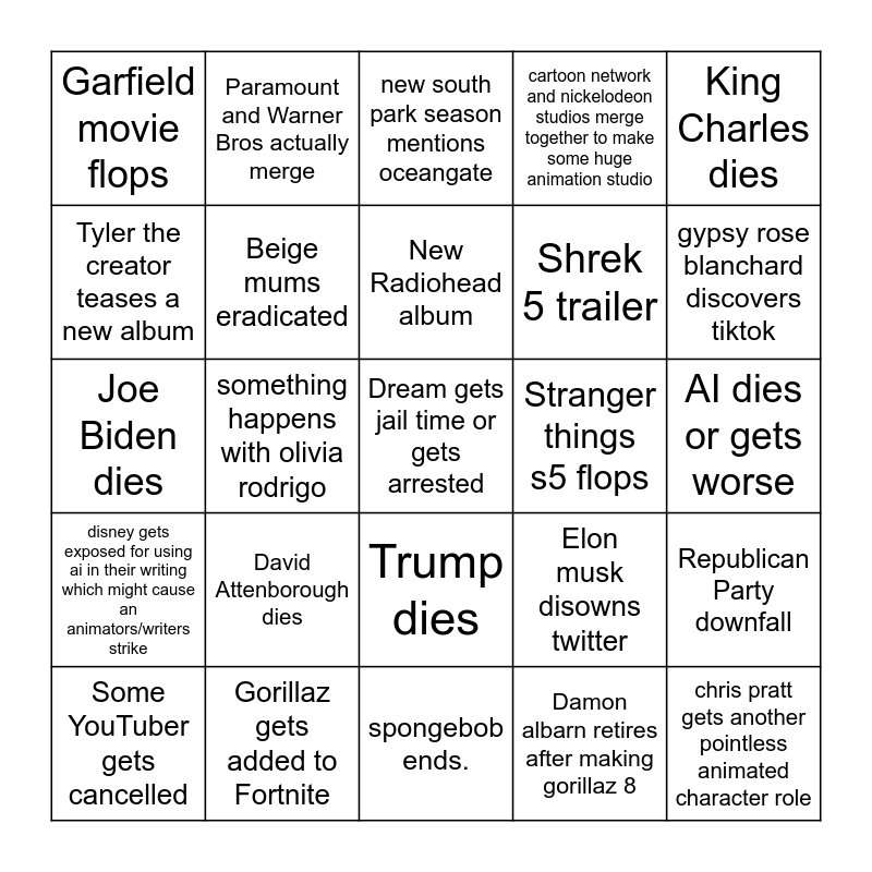 2024 Bingo Card   2024 Bingo 