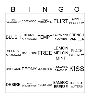 TEALIGHT BINGO Card