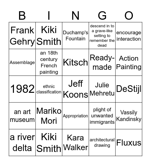 global-contemporary-bingo-card