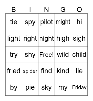 Rosa and Blanca Bingo Card