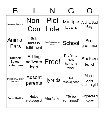 Gacha Bingo Card