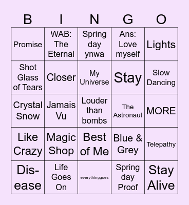 @jin_ious_ Bingo Card