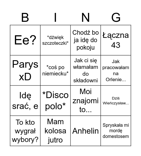 K.O.L.A.B.O.R.A.N.T Bingo Card