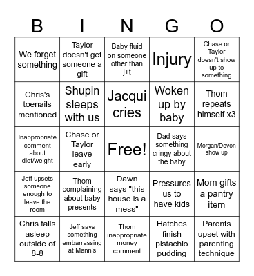 Xmas 2023 BINGO Card