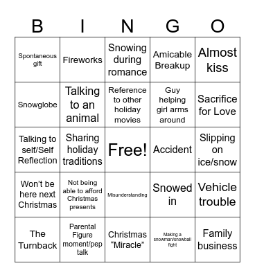 K-E British Bingo Card