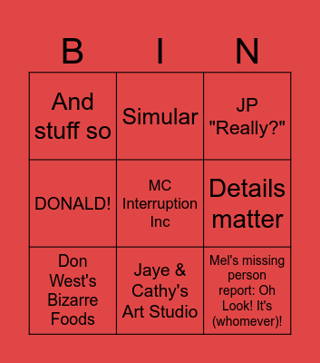 Santa's Lingo Bingo 23 Bingo Card