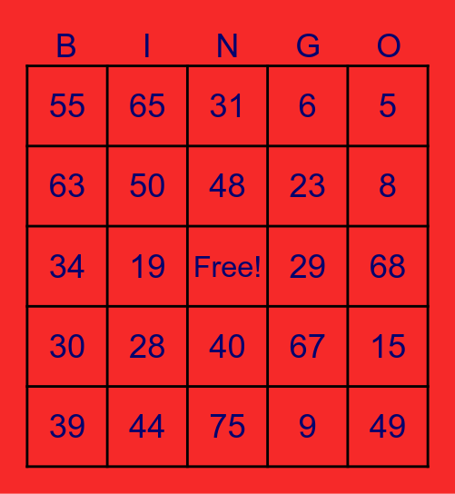 Alejandria Kamuning Bingo 2023 Bingo Card