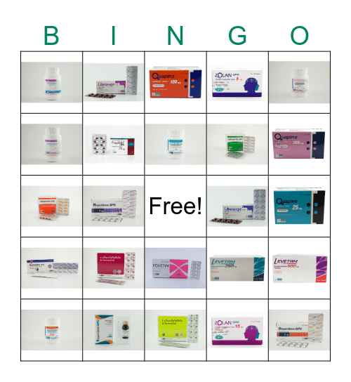 GPO BINGO ! Bingo Card